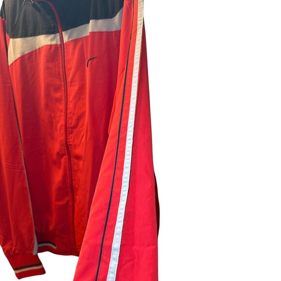 Nike Windbreaker Jacket Men’s Men's Size XXL Red/Blue/Gray Full Zip 90s Y2K VTG - Picture 3 of 7